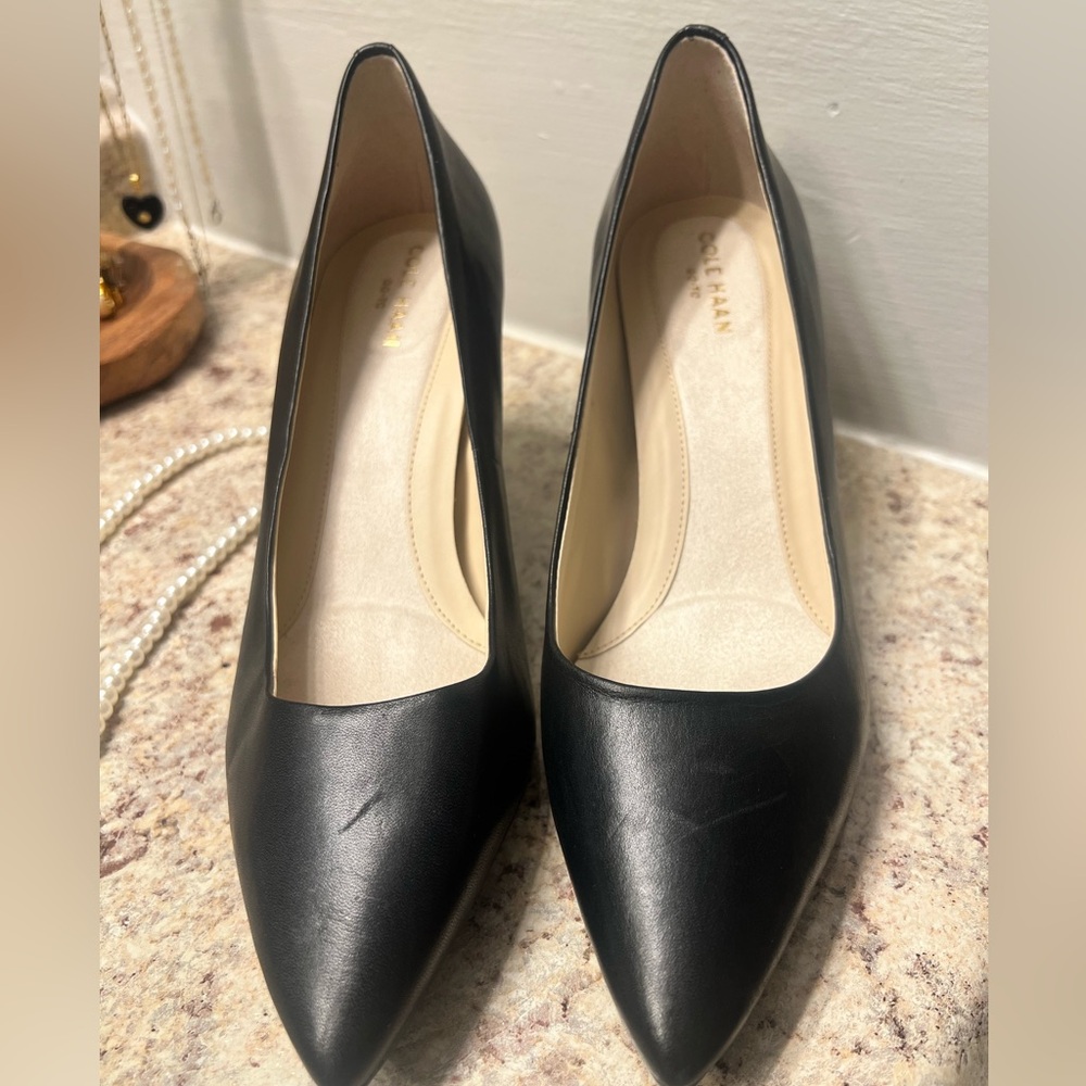 Cole Haan Black kitty heels Women's Pumps
